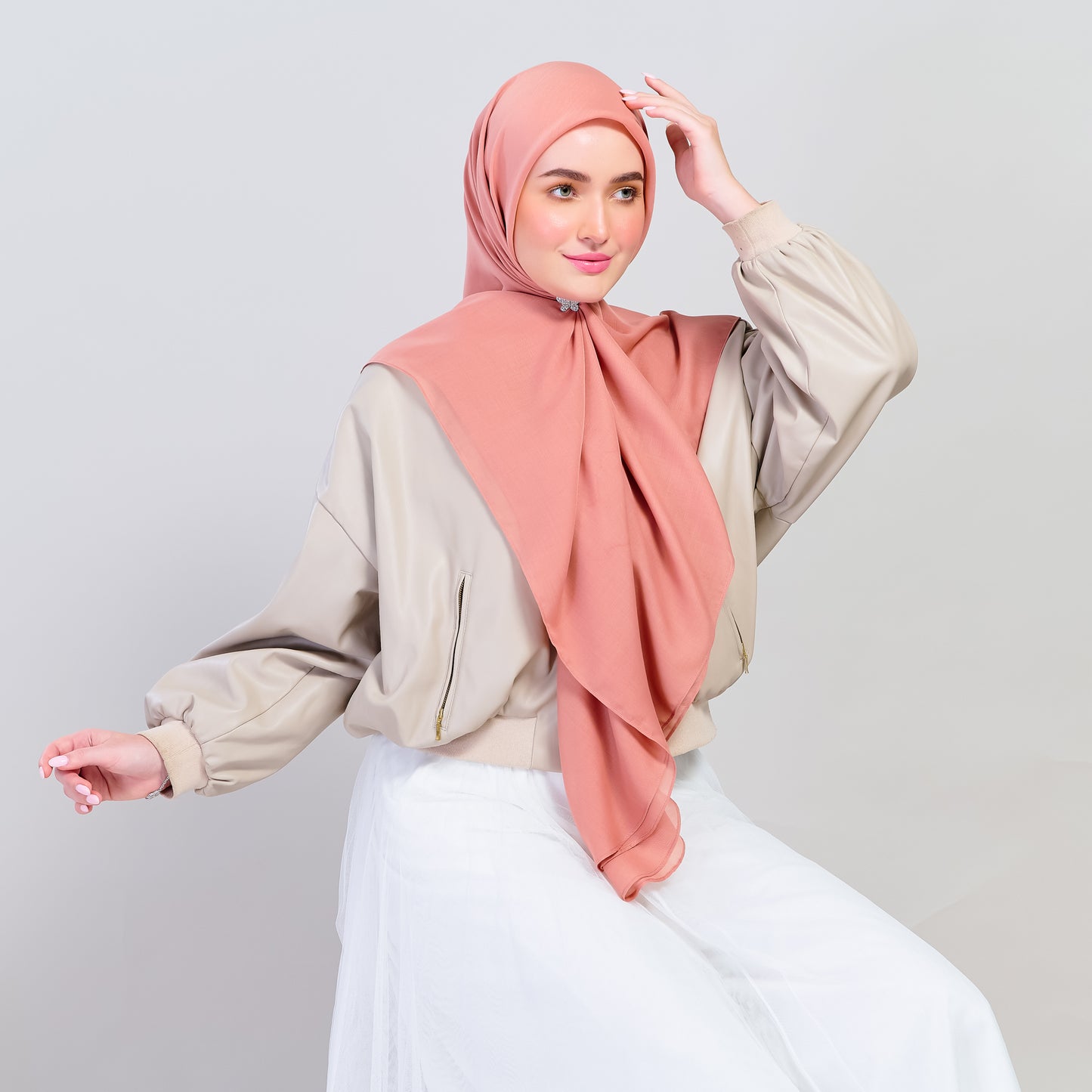 Bawal Dian in Salmon Blush