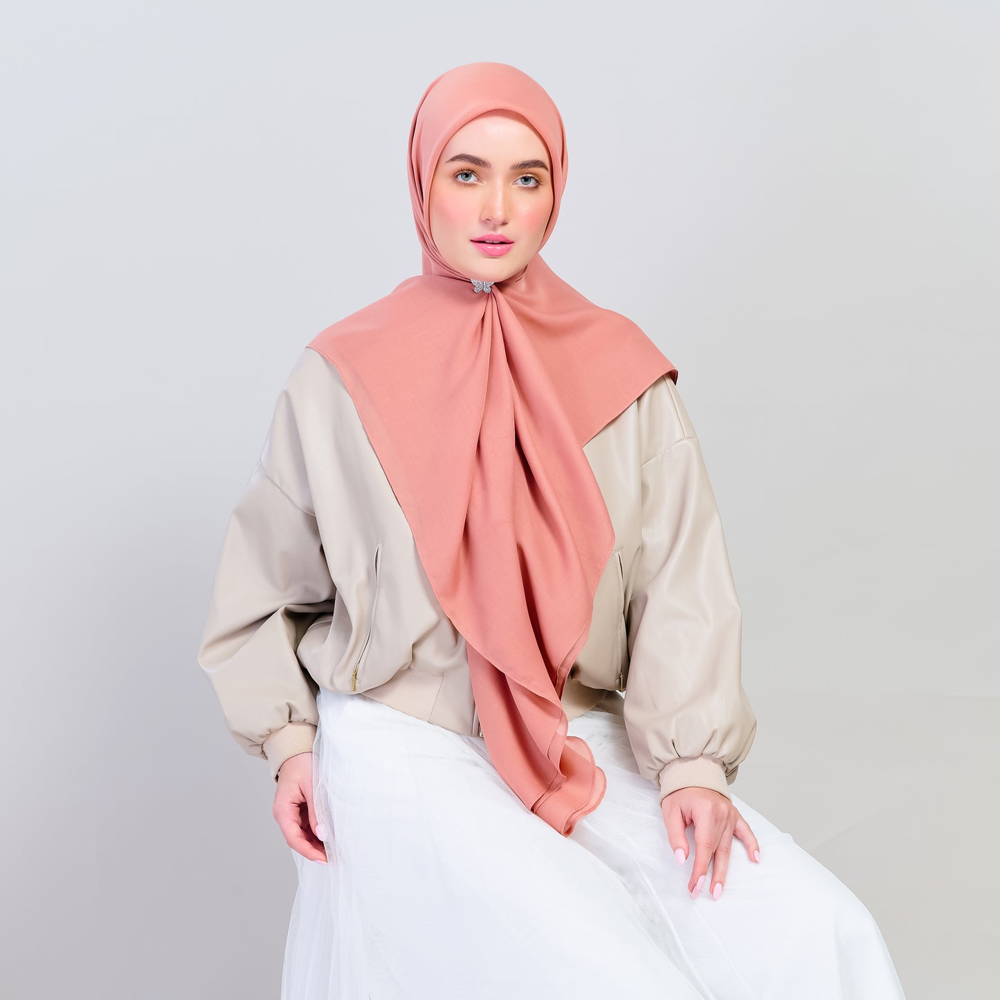 Bawal Dian in Salmon Blush