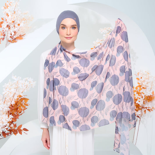 [Outlet Stocks] LE Printed Dolce in Blush Periwinkle