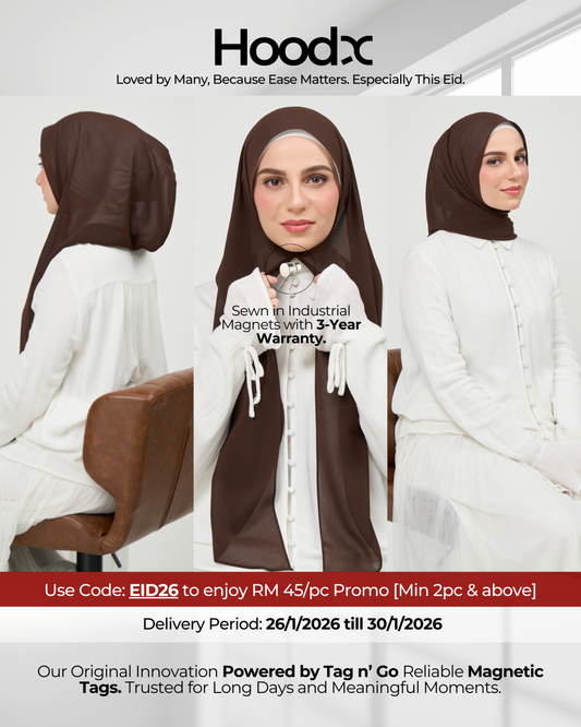 HoodX in Dark Brunette