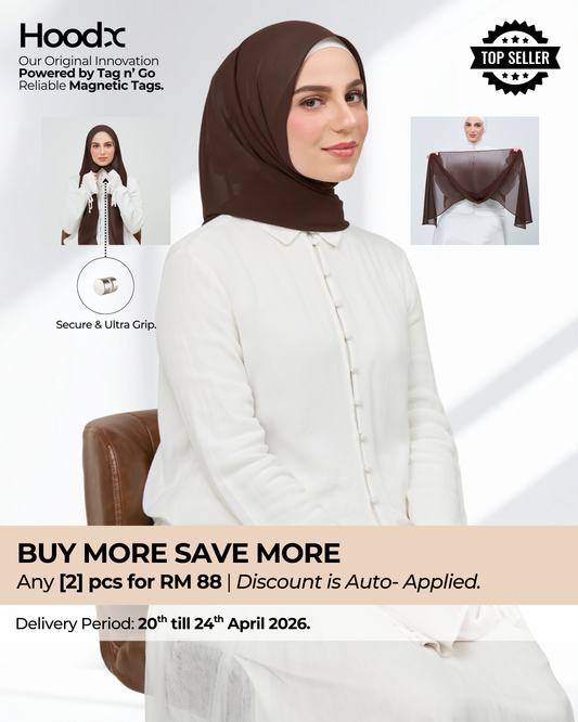 HoodX in Dark Brunette