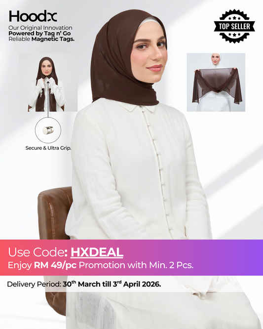 HoodX in Dark Brunette