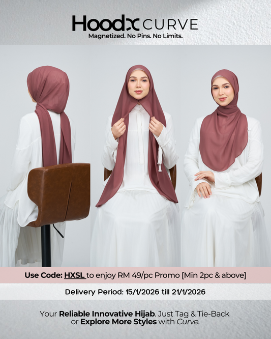 HoodX Curve in Deep Amber