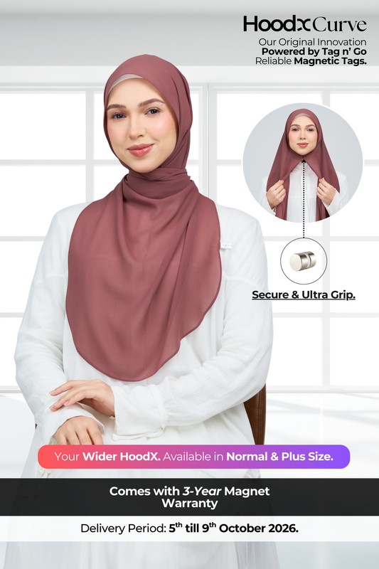 HoodX Curve in Deep Amber