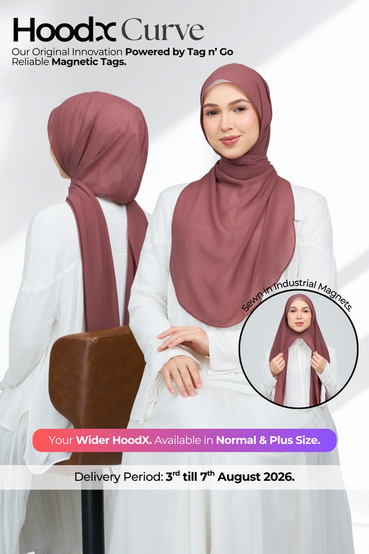 HoodX Curve in Deep Amber