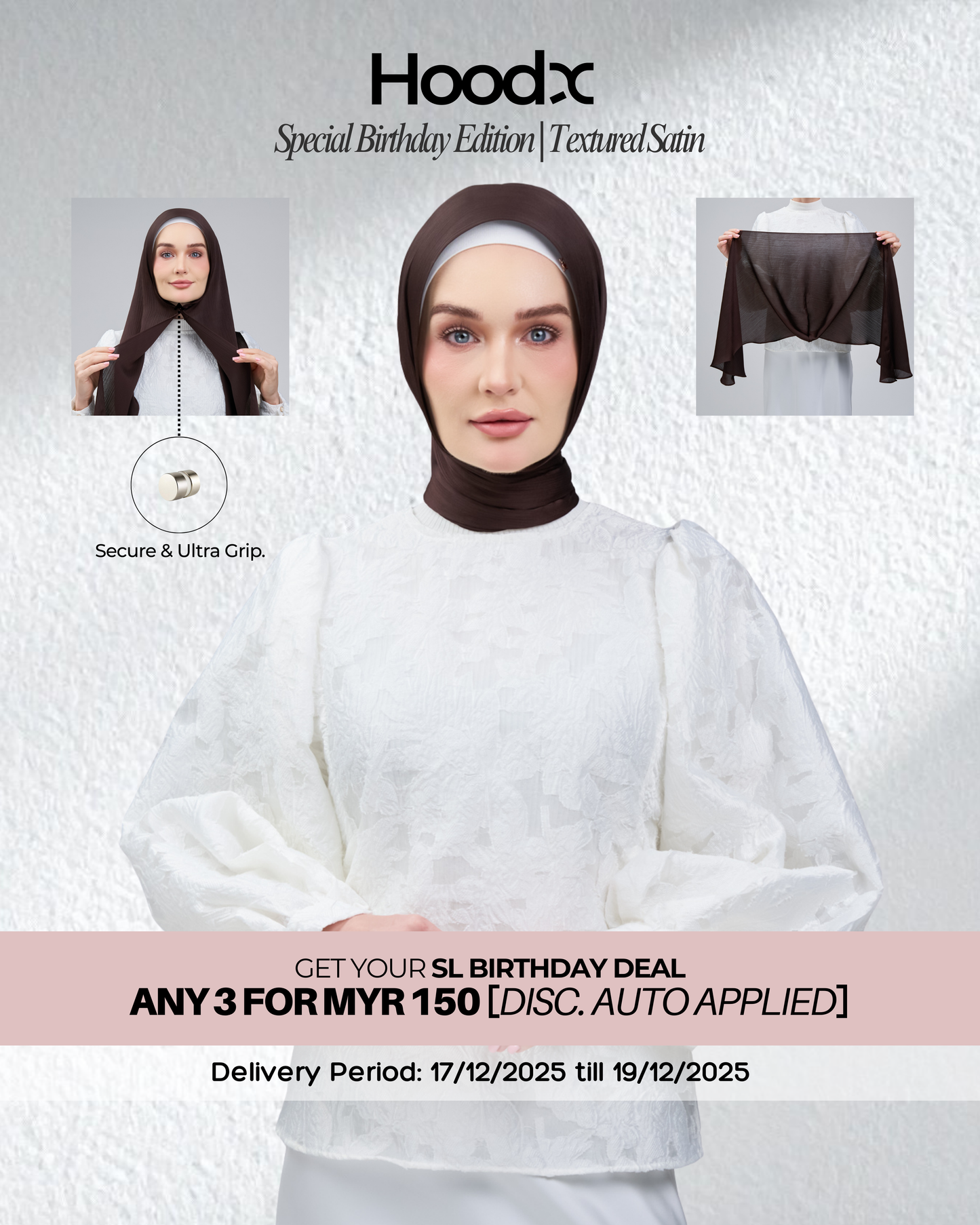 HoodX B.E in Deep Brown