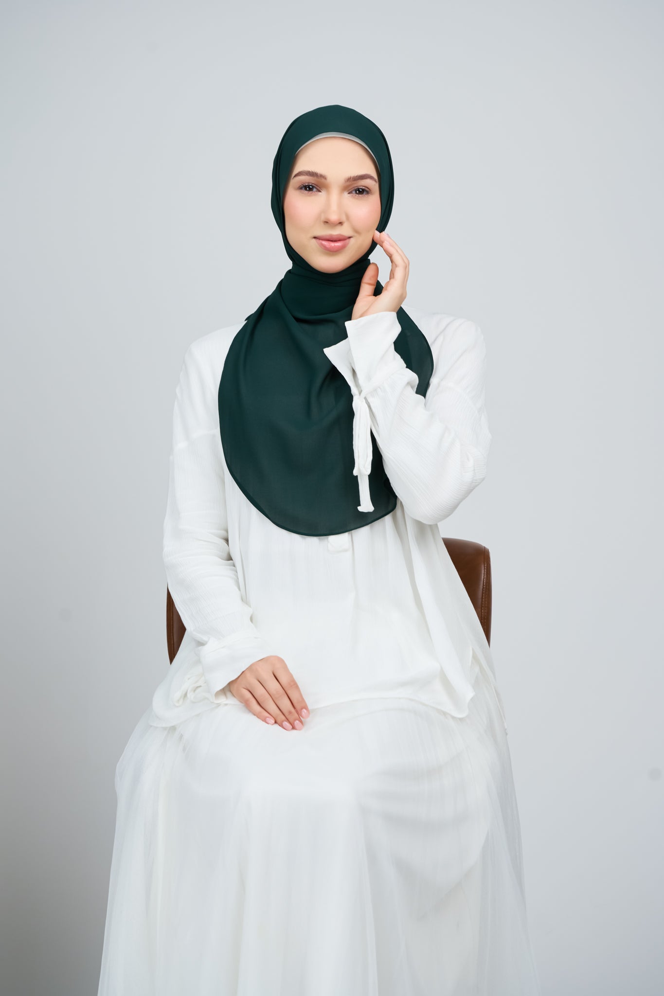 HoodX⁺Plus Curve in Deep Emerald