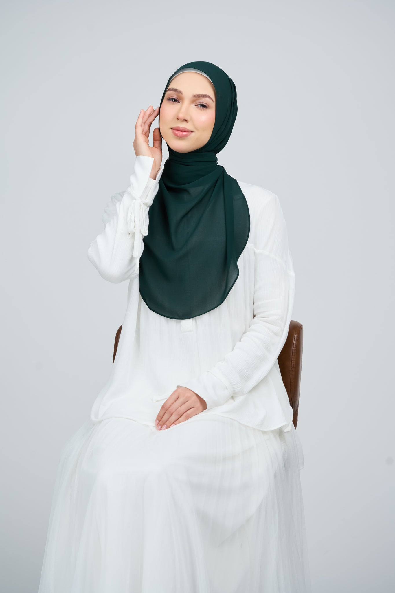 HoodX⁺Plus Curve in Deep Emerald