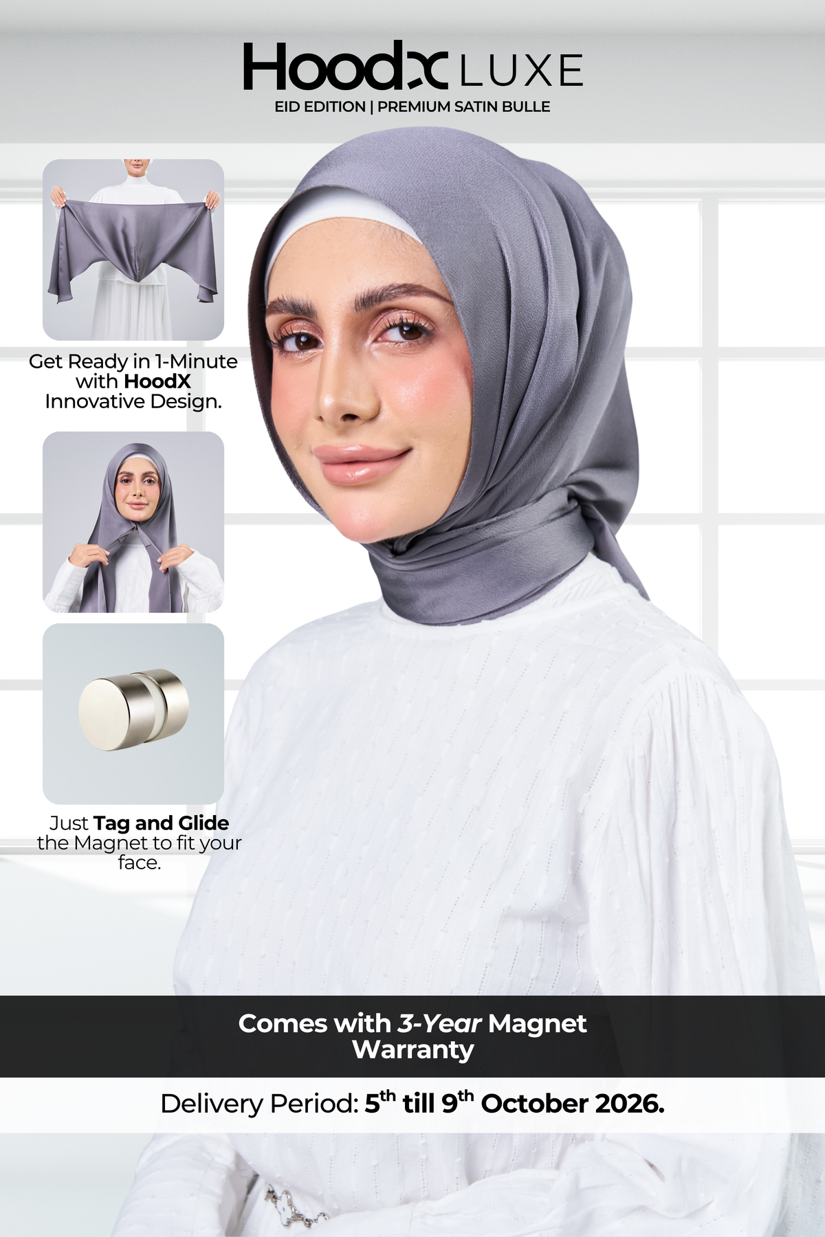 HoodX Luxe Volume 02 in Deep Grey