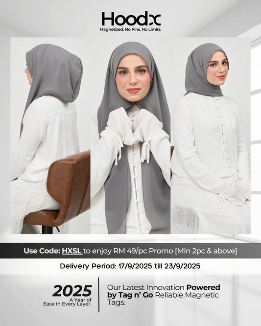 [★New] HoodX in Deep Grey