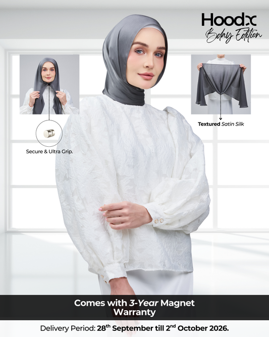 HoodX B.E in Deep Grey