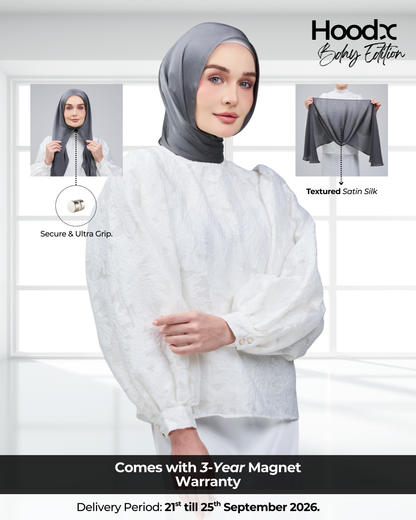 HoodX B.E in Deep Grey