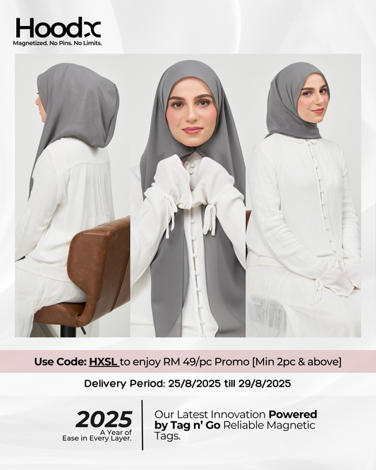 [★New] HoodX in Deep Grey