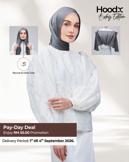 HoodX B.E in Deep Grey