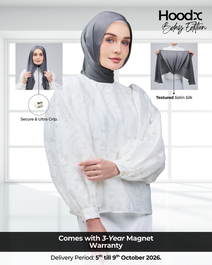 HoodX B.E in Deep Grey
