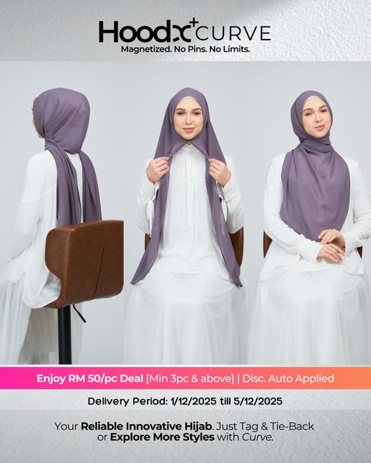 HoodX⁺Plus Curve in Deep Iris