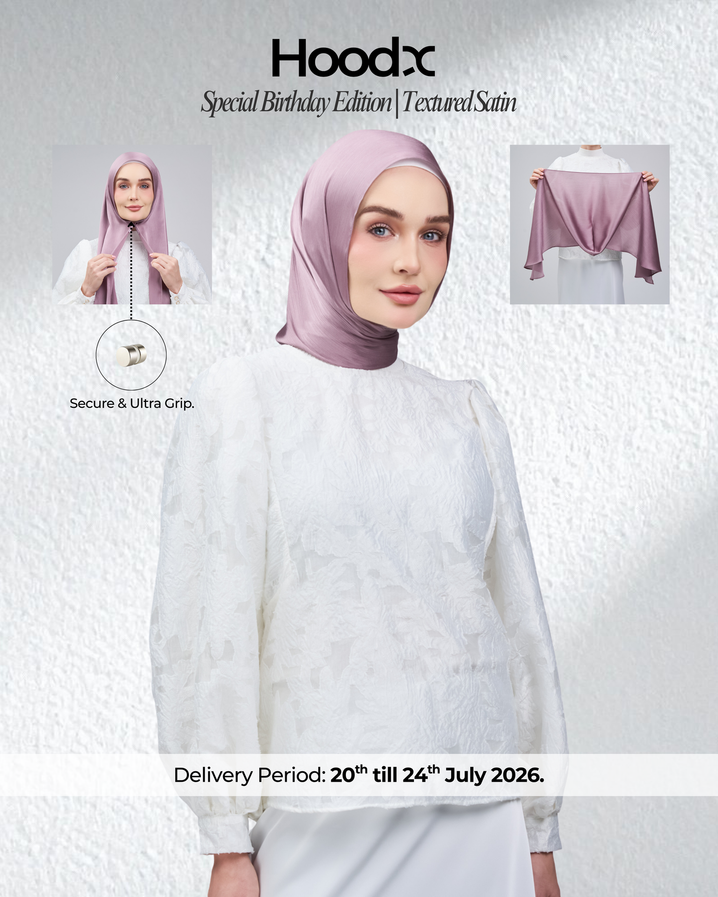 HoodX B.E in Deep Mauve