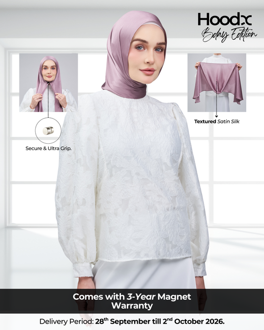 HoodX B.E in Deep Mauve