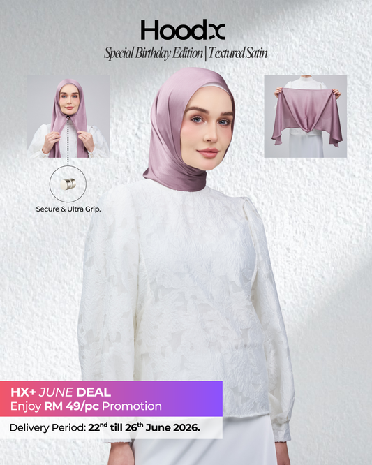 HoodX B.E in Deep Mauve