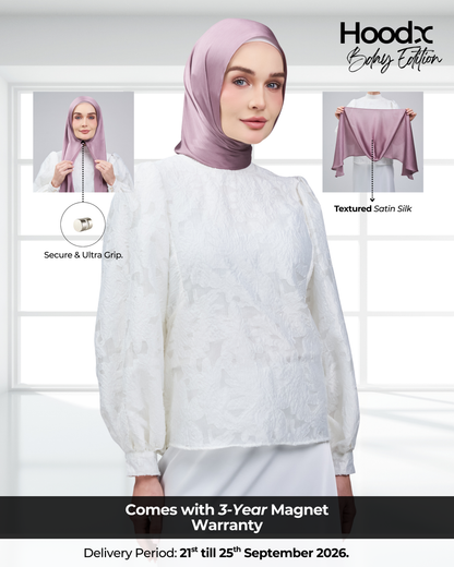 HoodX B.E in Deep Mauve