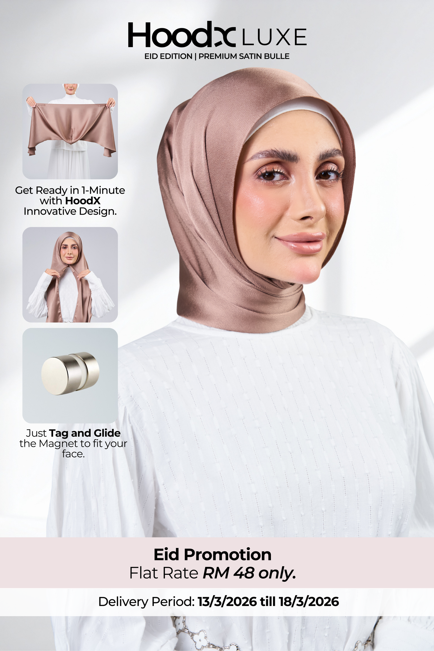 HoodX Luxe Volume 02 in Deep Mocha