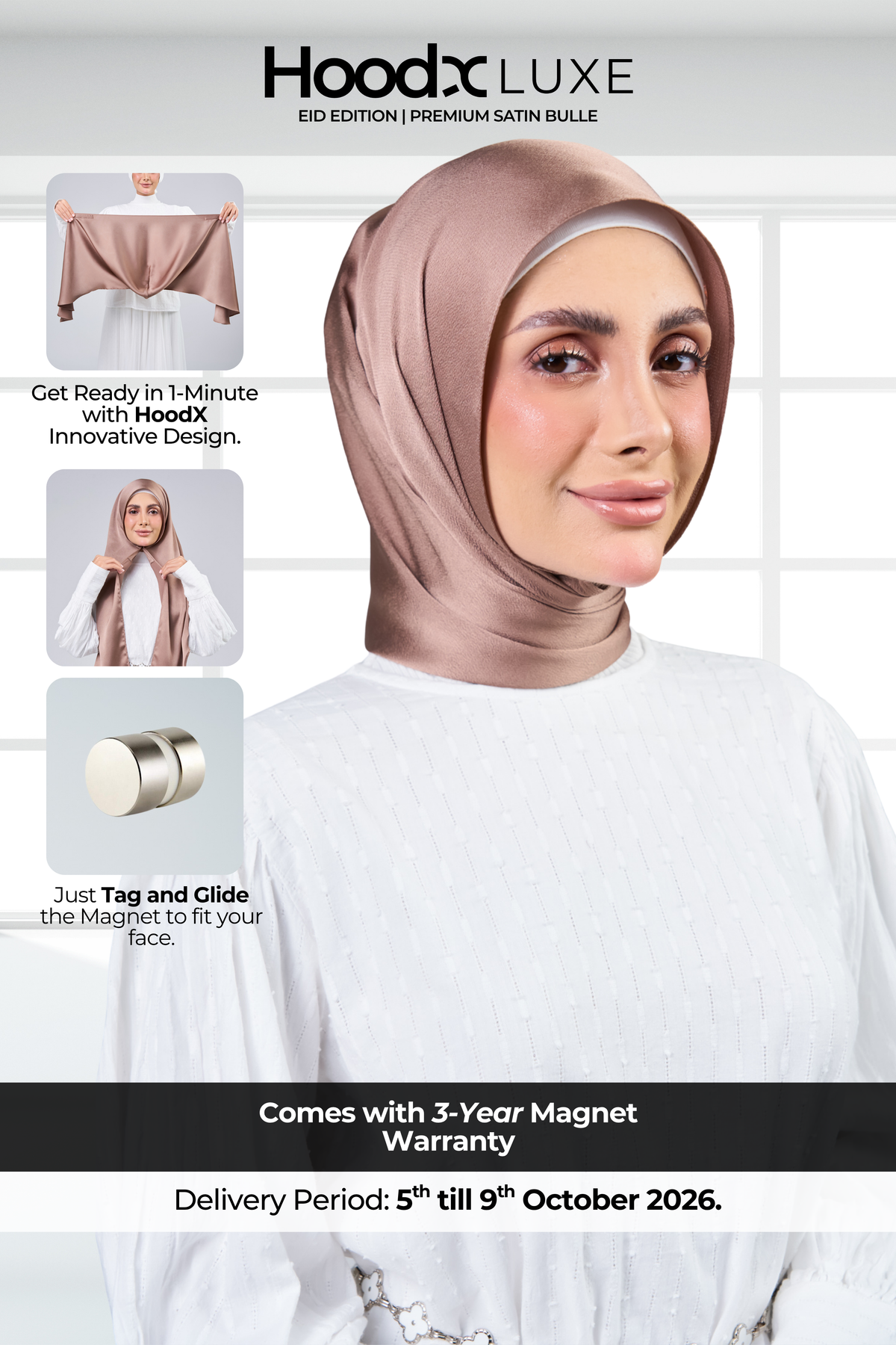 HoodX Luxe Volume 02 in Deep Mocha