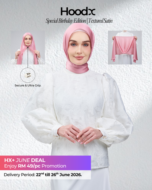 HoodX B.E in Deep Pink