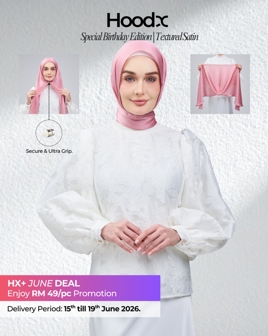 HoodX B.E in Deep Pink