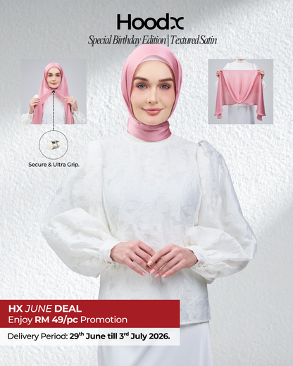 HoodX B.E in Deep Pink