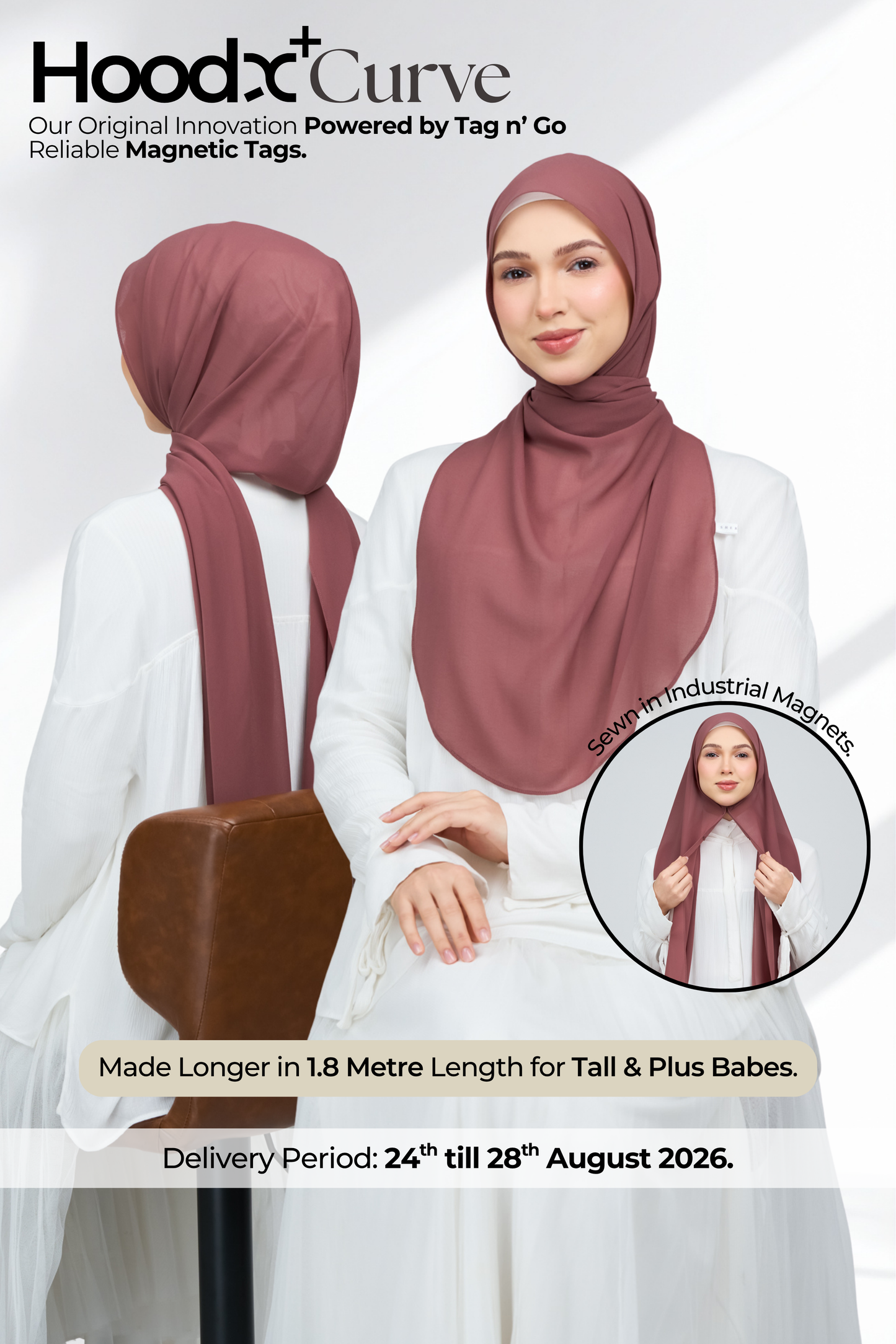 HoodX Curve in Deep Amber
