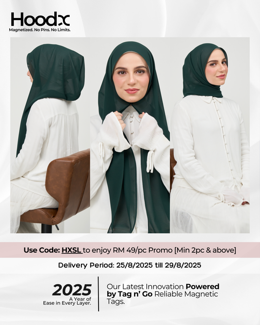 [★New] HoodX in Deep Green