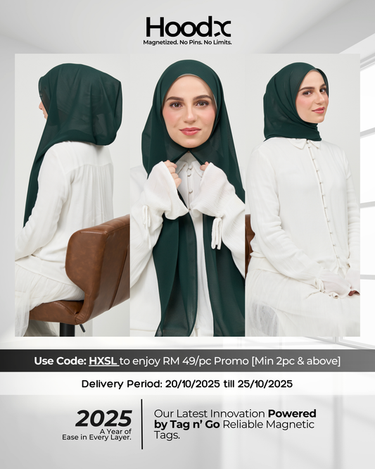 [★New] HoodX in Deep Green