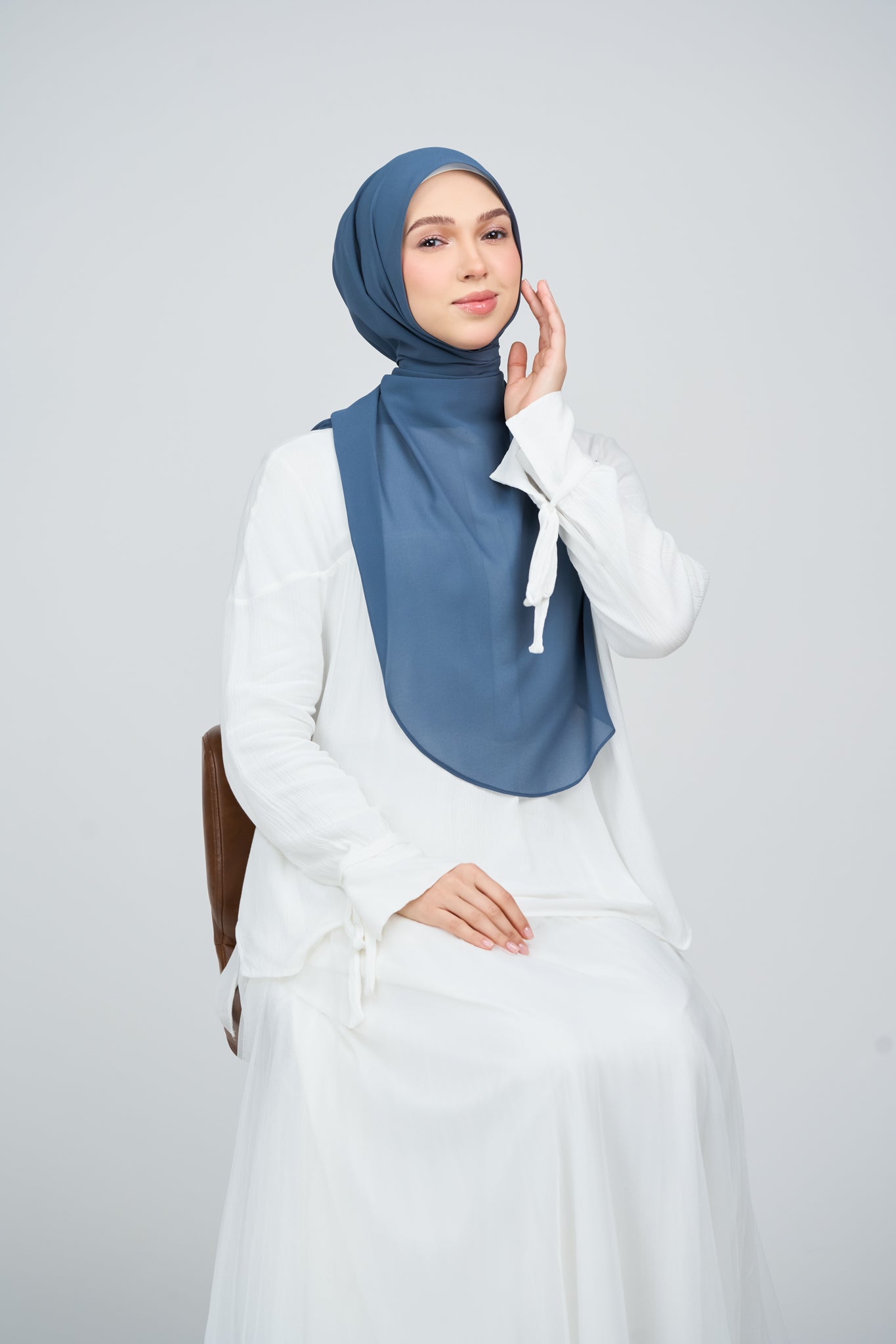 HoodX Curve in Denim Blue