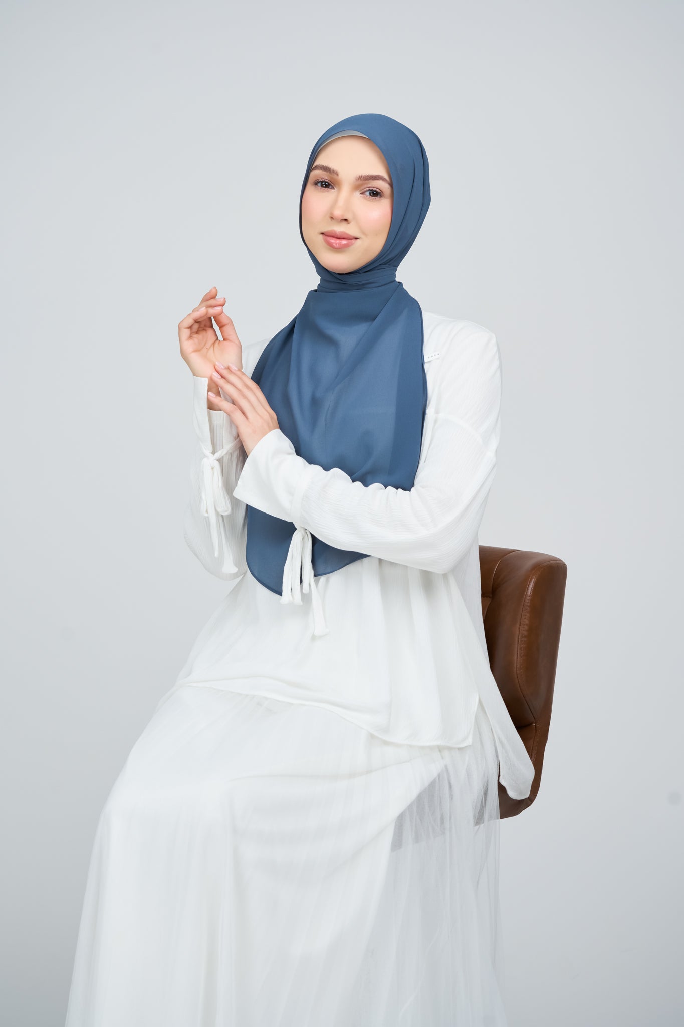 HoodX⁺Plus Curve in Denim Blue