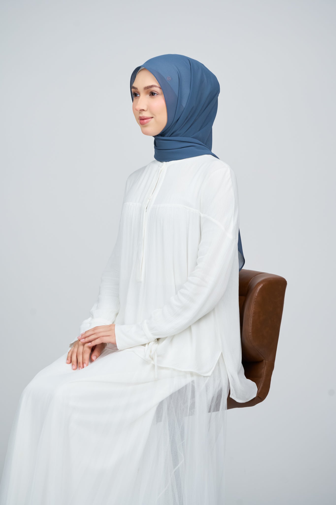 HoodX⁺Plus Curve in Denim Blue