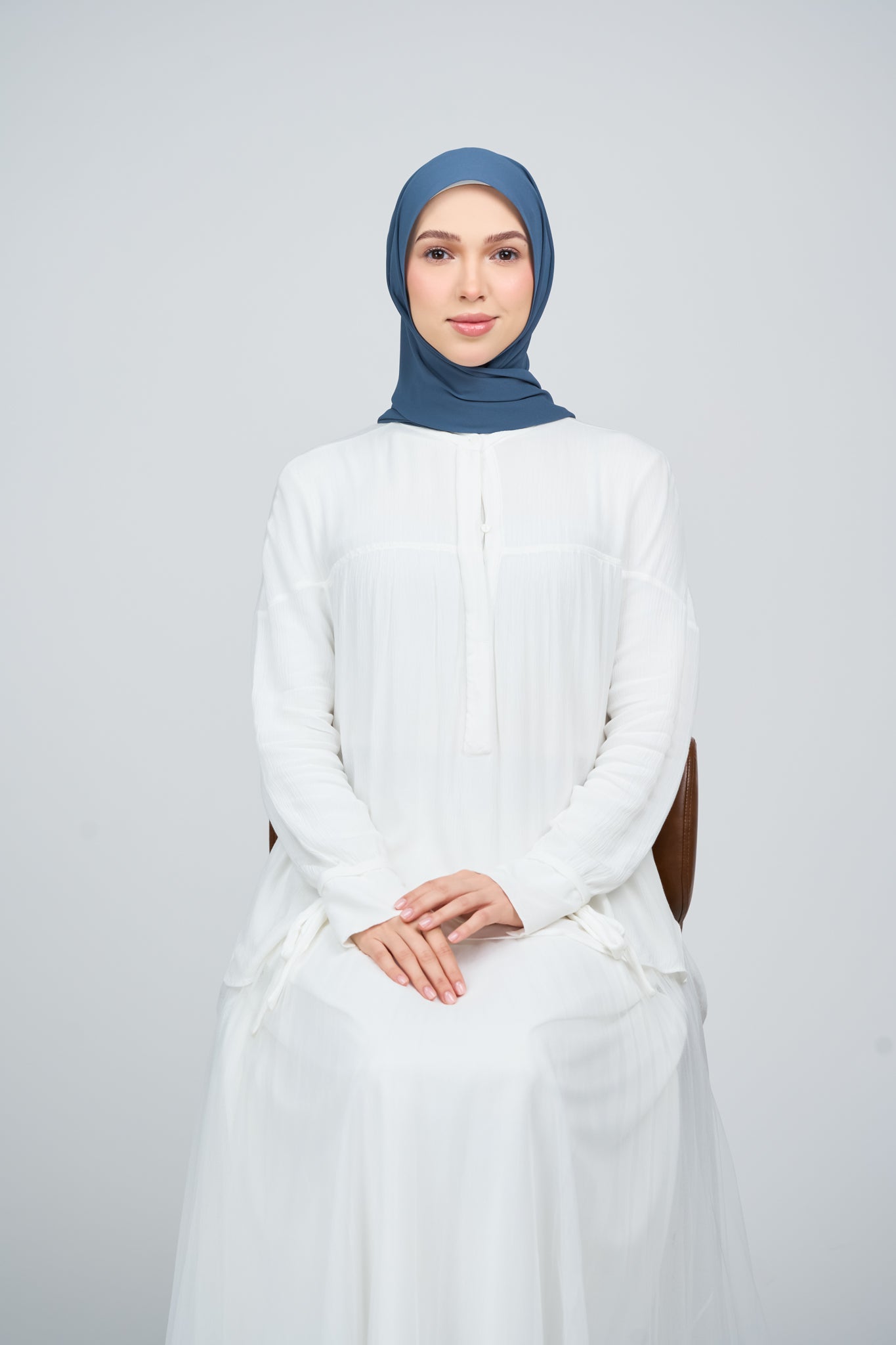 HoodX⁺Plus Curve in Denim Blue