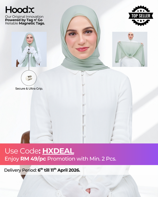 HoodX in Dusty Green