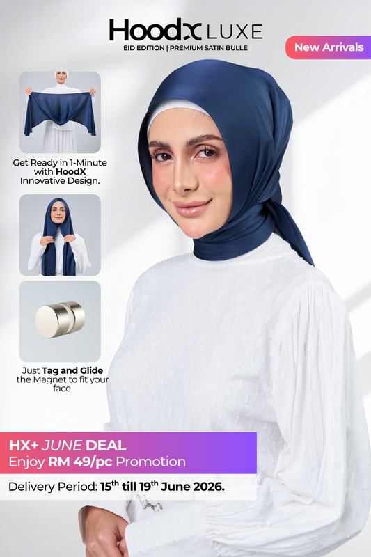 HoodX Luxe Volume 02 in Midnight Blue