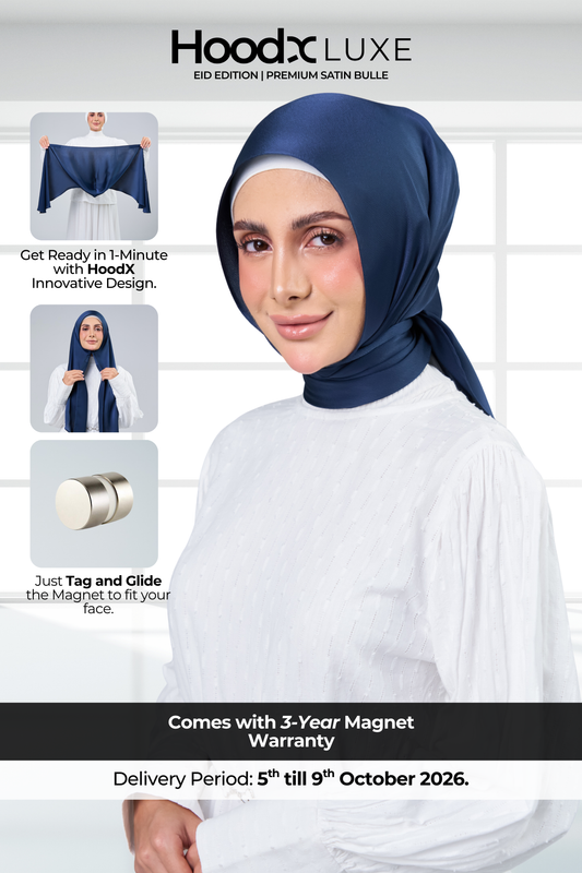 HoodX Luxe Volume 02 in Midnight Blue