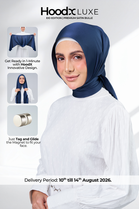 HoodX Luxe Volume 02 in Midnight Blue