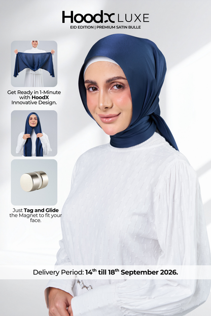 HoodX Luxe Volume 02 in Midnight Blue