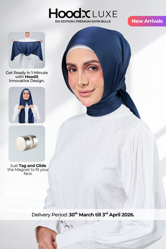 HoodX Luxe Volume 02 in Midnight Blue