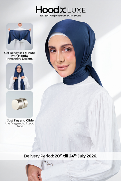 HoodX Luxe Volume 02 in Midnight Blue