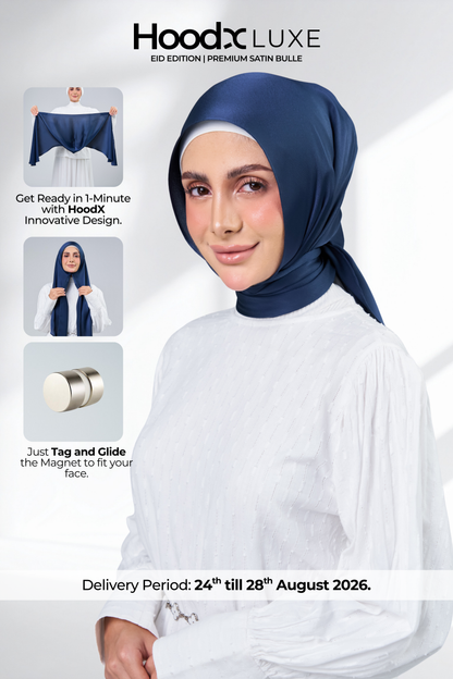HoodX Luxe Volume 02 in Midnight Blue