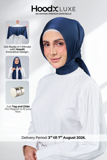 HoodX Luxe Volume 02 in Midnight Blue