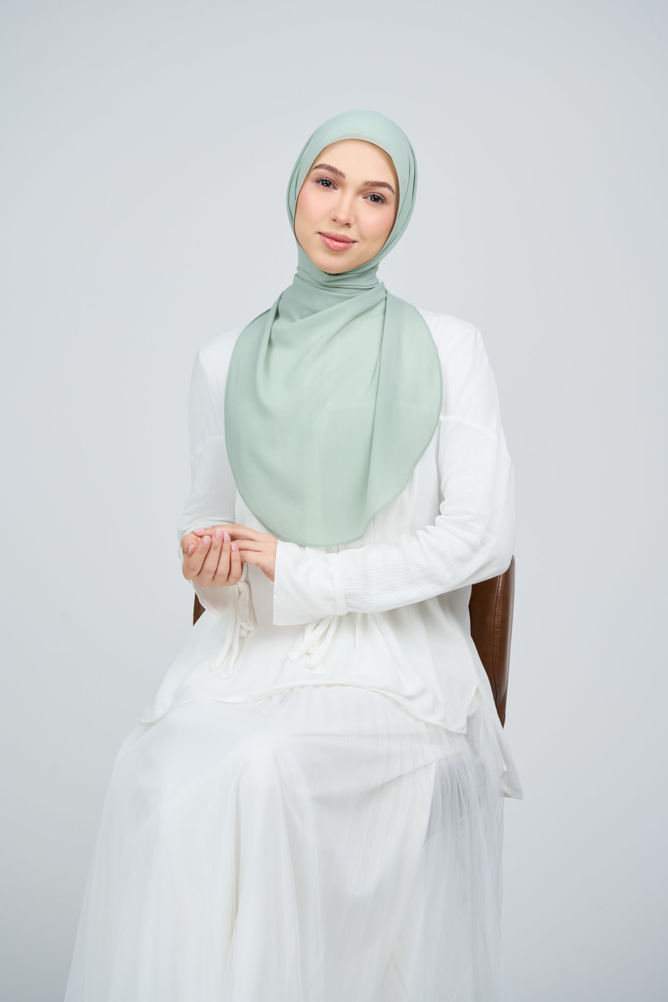 HoodX⁺Plus Curve in Dusty Green