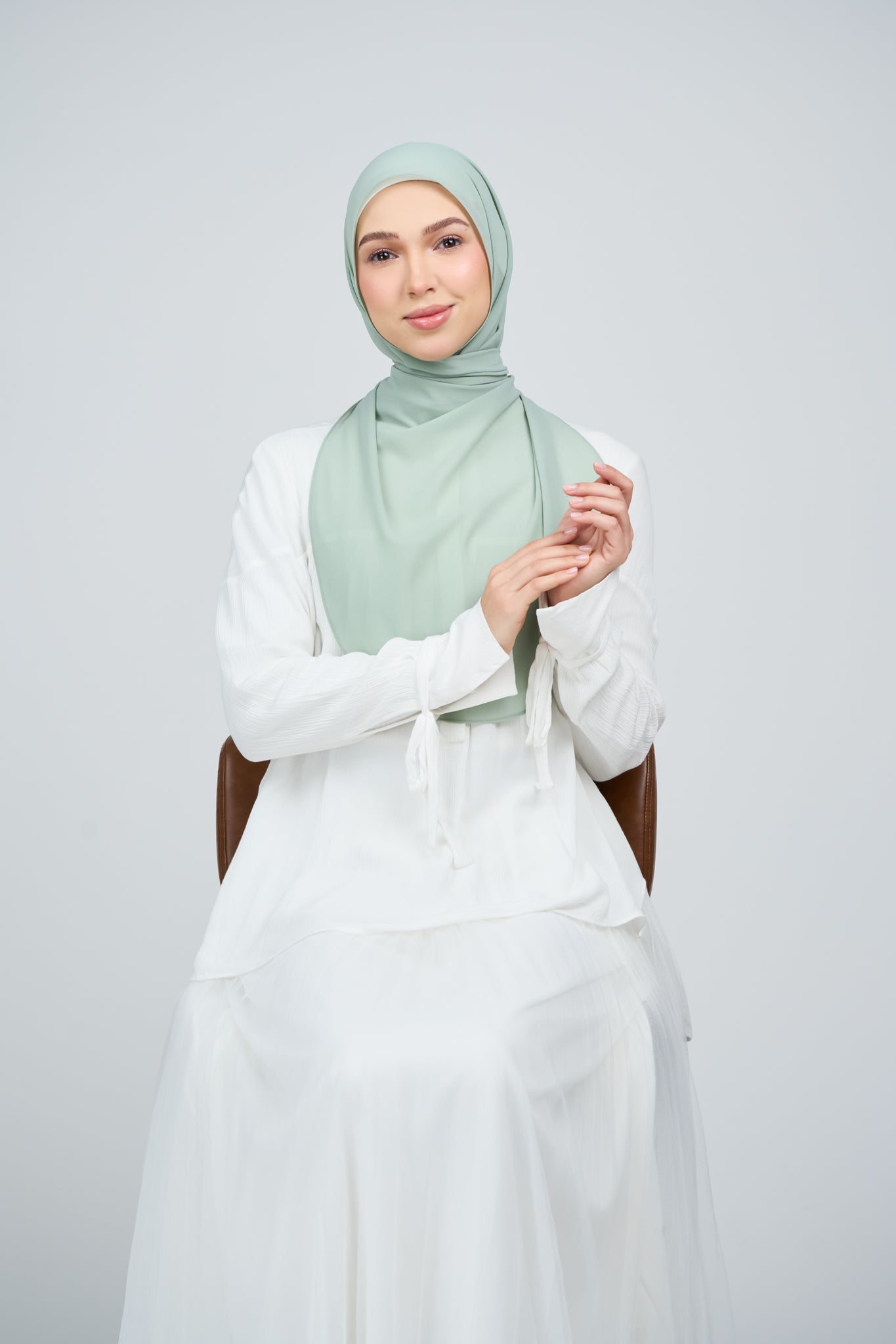 HoodX⁺Plus Curve in Dusty Green