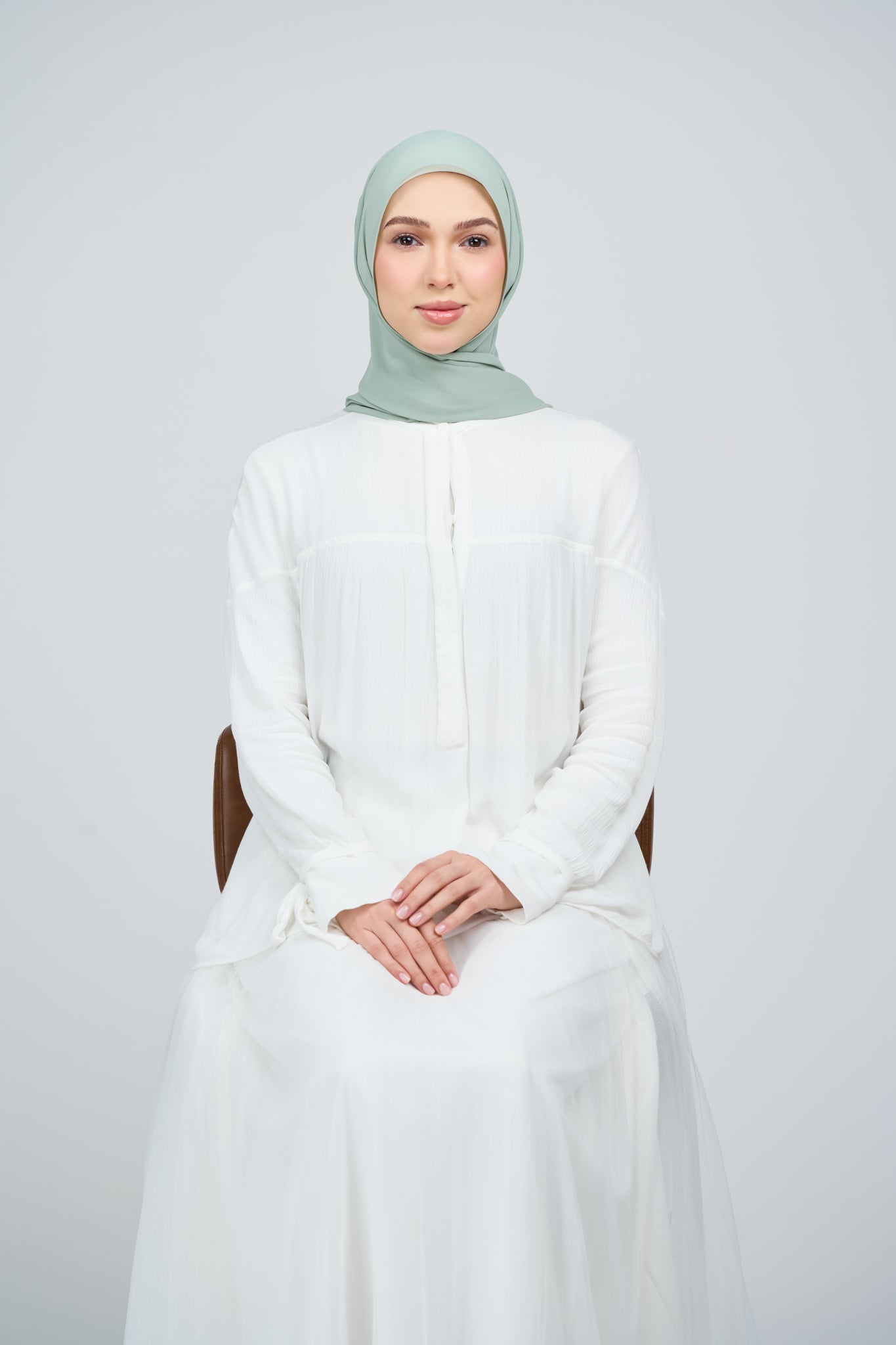 HoodX⁺Plus Curve in Dusty Green