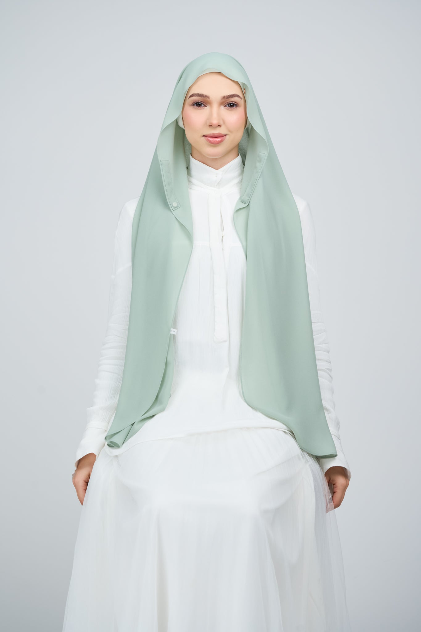 HoodX⁺Plus Curve in Dusty Green