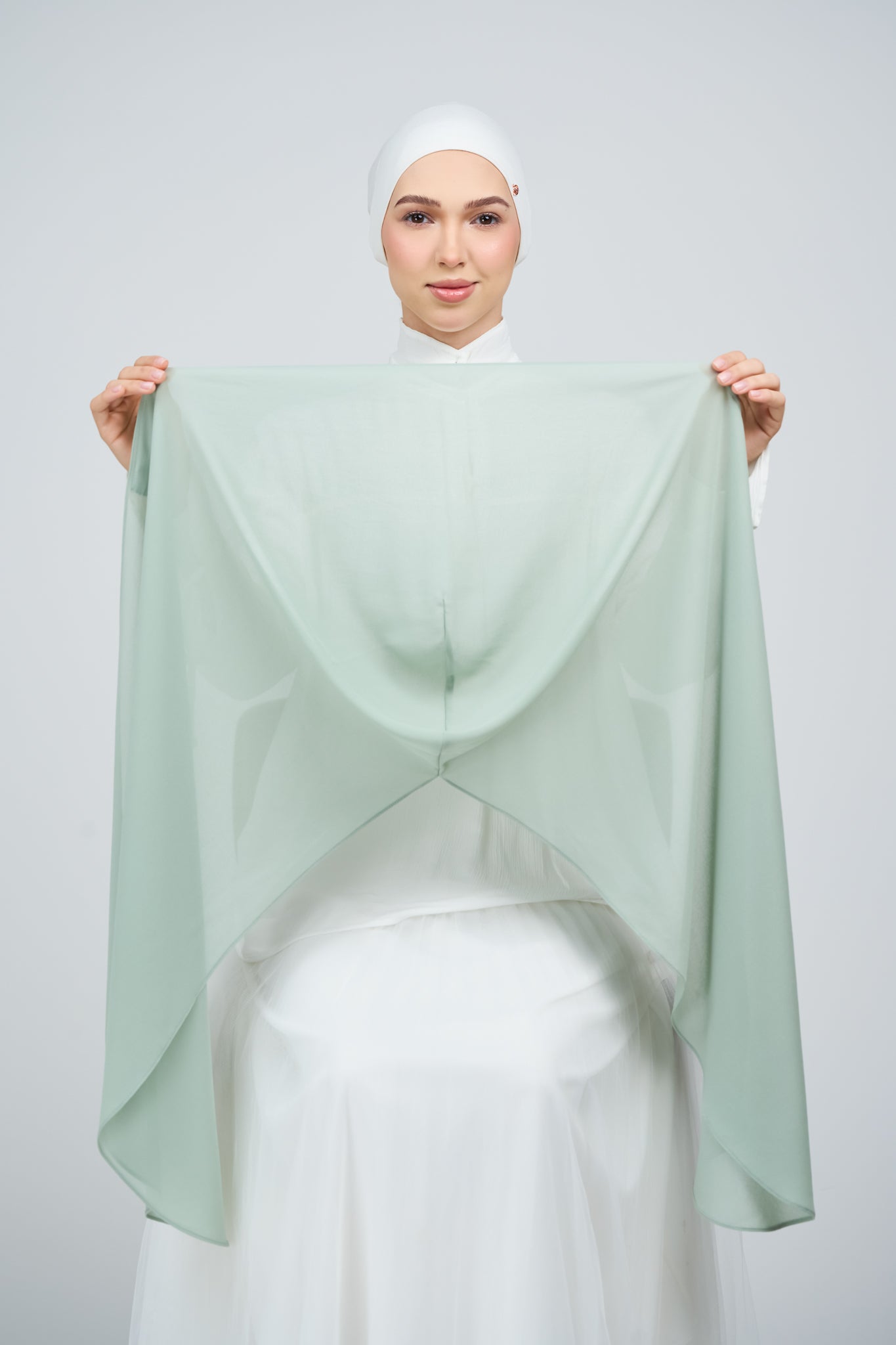 HoodX⁺Plus Curve in Dusty Green